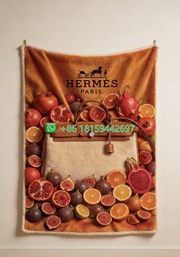 Hermes Throw Blankets